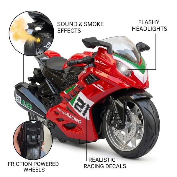 Wumble_Toy_1:12_Scale_Bike,_with_Light,Sound_Suspensions_and_Smoke_Feature_Best_Gift_for_Bike_Lovers_and_Kids_|_Collectible_Toy_Bike_for_Kids_&_Adults_(Color_as_per_Stock)