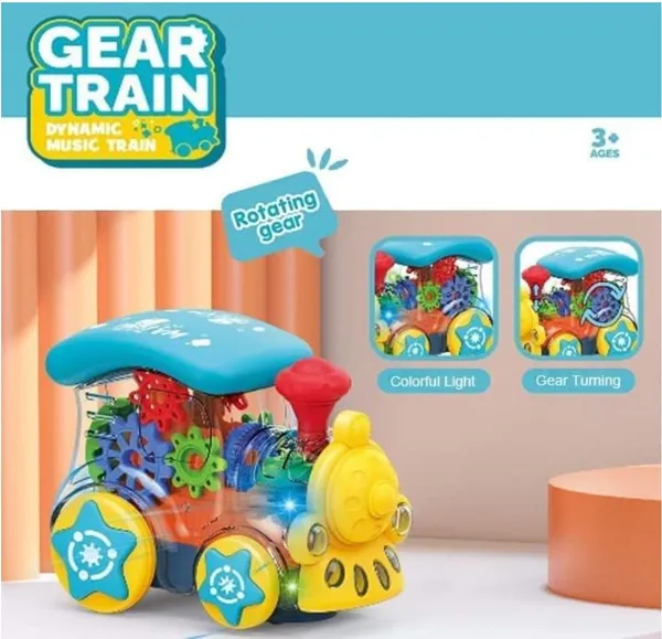 Wumbletoys_Transparent_Gear_Train_LED_Light_Bump_&_Go_Toy_For_Kids