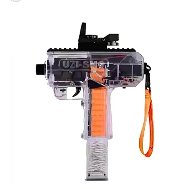 Wumble_Toy_Uzi-SMG_Electric_Automatic_Soft_Bullet_Toy_Gun_Blaster_with_Transparent_Clear_Shell,_LED_Light_Effects_&_Shoulder_Strap_|_Rapid_Auto-Burst_Shooting_with_20_Soft_Foam_Darts_for_Kids_(Ages_3+_Years)