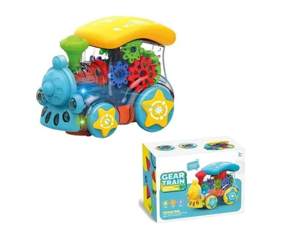 Wumbletoys_Transparent_Gear_Train_LED_Light_Bump_&_Go_Toy_For_Kids
