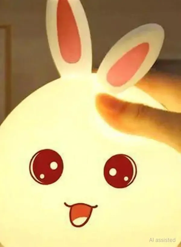 Wumble_Toy_Silicone_Rabbit_Night_Light_–_7_Color_Changing_LED_Bedside_Lamp_|_Cute_Nursery_Decor_for_Baby_Room,_Kids_Bedroom_&_Gifts_for_Girls_&_Boys_|_Soft_Silicone_Multicolor_Night_Lamp_(Rabbit)
