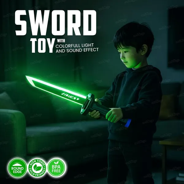 Wumble_Toy_LED_Light_Up_Toy_Sword_with_Spark,_RGB_Color_Changing_Glowing_Blade,_Smoke_Effect_on_Draw,_USB_Type-C_Rechargeable_Light_Sword,_Role_Play_Toy_for_Kids_Boys_Girls