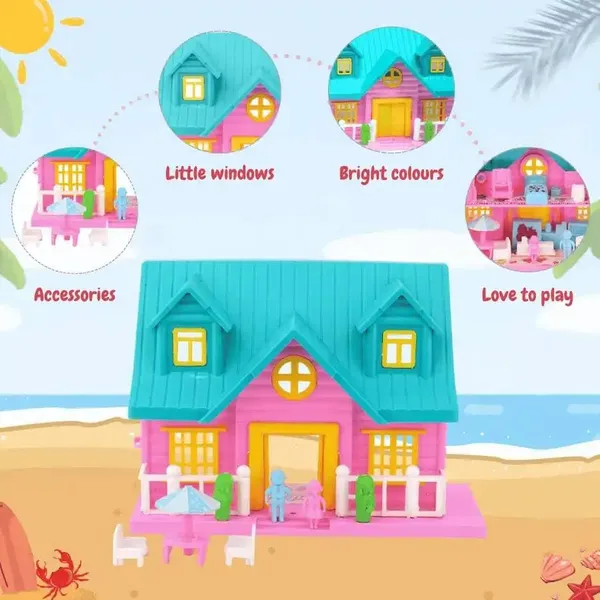 Wumble_Toy_Kids_Doll_House_Play_Set_with_Furniture_&_Accessories,_2_Storey_Dollhouse_Toy,_Miniature_Pretend_Play_Home_with_Bedroom,_Kitchen,_Living_Room_&_Outdoor_Accessories_for_Girls_&_Boy