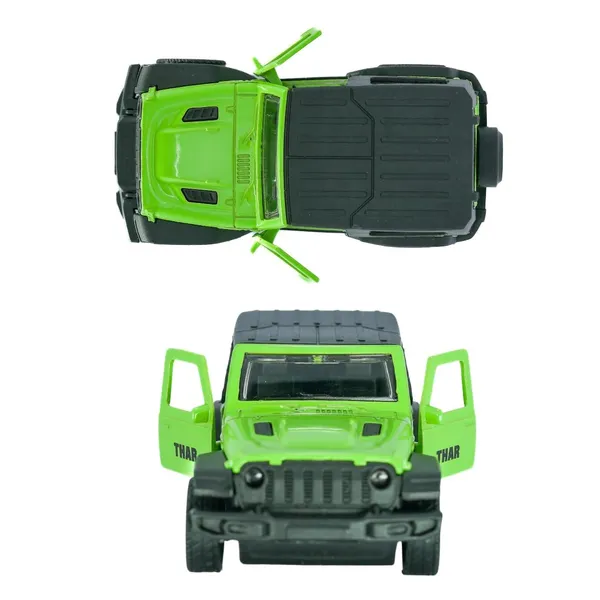 Wumblw_Mini_Thar_Style_Die_Cast_Metal_Pull_Back_Toy_Car_with_Openable_Doors_(Green,_Pack_of:_1)