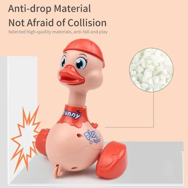 Wumble_Toy_Press_Duck_Toy_for_Kids,_No_Battery_Push_&_Go_Walking_Duck_with_Rotating_Head,_Gosling_Cartoon_Animal_Friction_Toy_for_Boys_Girls_3+_Years,_Multicolor_-1_Pc