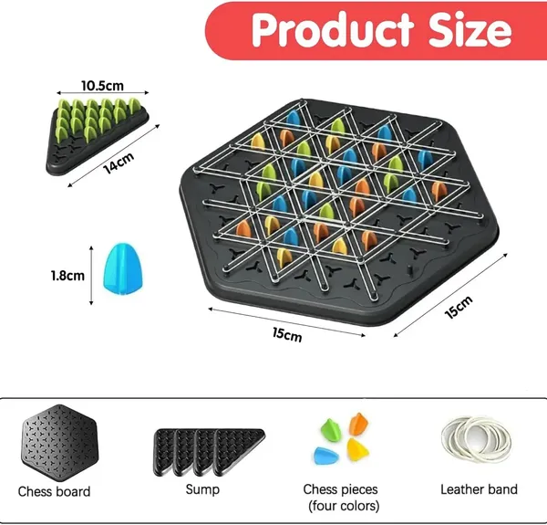 Wumble_Toy_Imagine_Chain_Triangle_Chess_Game_Triggle_Rubber_Band_Strategy_Board_Game,_Brain_Teaser_Puzzle_for_Kids_&_Adults,_Fun_Family_Night_Interactive_Game,_2–4_Players