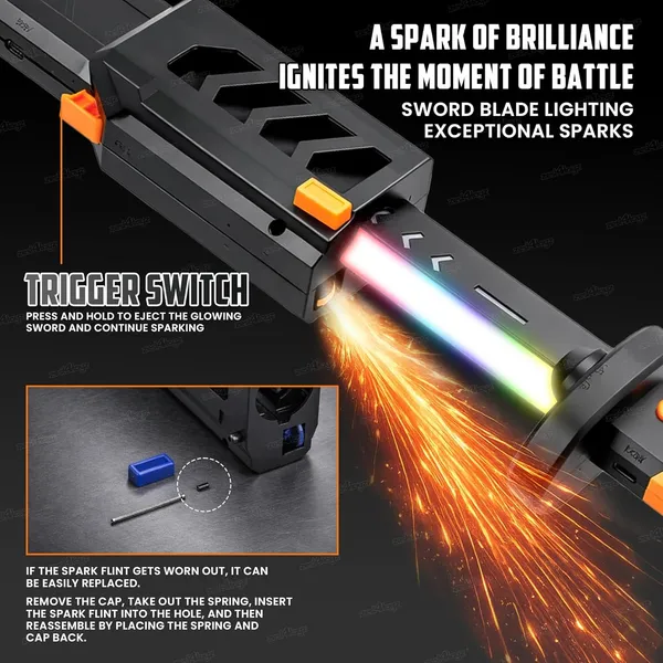Wumble_Toy_LED_Light_Up_Toy_Sword_with_Spark,_RGB_Color_Changing_Glowing_Blade,_Smoke_Effect_on_Draw,_USB_Type-C_Rechargeable_Light_Sword,_Role_Play_Toy_for_Kids_Boys_Girls