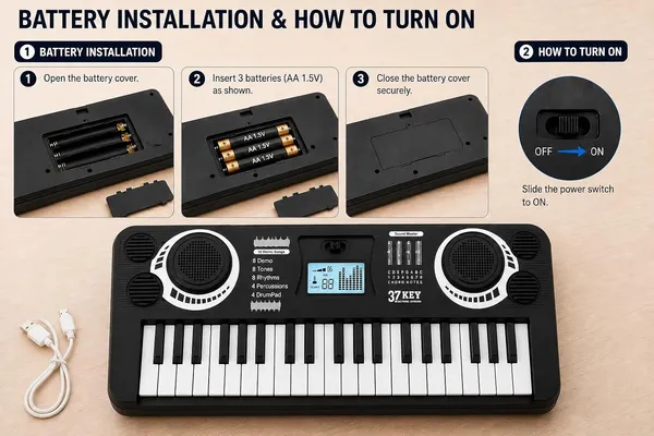 Wumble_Toy_Kids_Piano_Keyboard_with_Microphone,_37_Keys,_8_Rhythms,_8_Tones_with_6_in-Built_Demos_&_Song_Recording_Feature_with_USB_for_Boys_&_Girls_(Black_Mini)