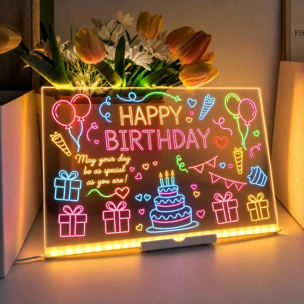 Wumble_Toy_LED_Acrylic_Writing_Board_with_Pen_|_Rewritable_Message_Note_Board_for_Desk,_Study_Table,_Counter_Display_&_Home_Decor_|_USB_Type-A_|_20_x_30_cm