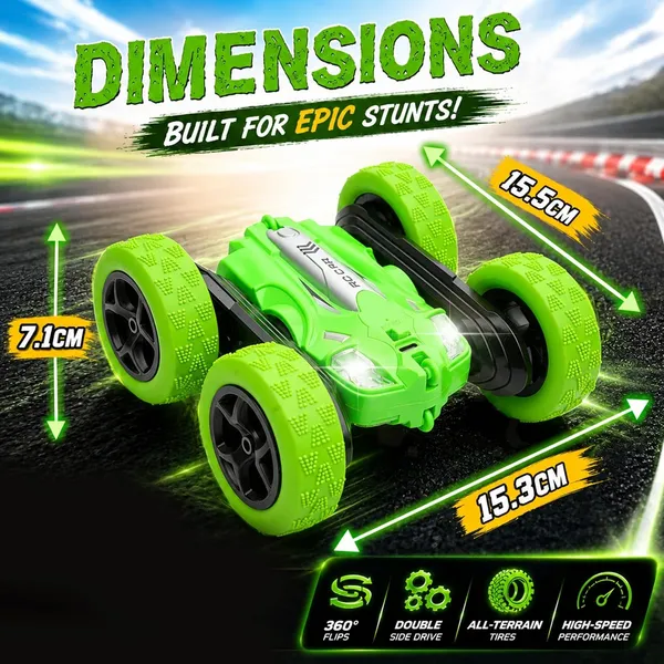 Wumble_Toy_Rechargeable_Mini_RC_Cars_360_Degree_Flips_Double_Side_Walking_Rotating_Storm_Stunt_Car_|4WD_RC_Car_with_LED_Headlights_Remote_Control_Car_(Multicolor)