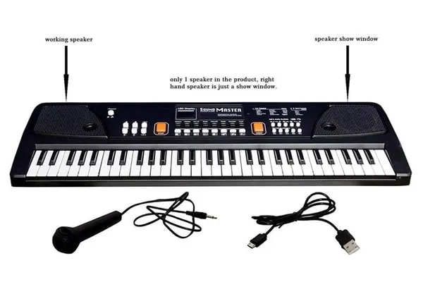 Wumble_Toy_Electronic_Digital_Piano_Keyboard_61_Keys_–_Portable_BigFun_630_Music_Keyboard_with_Microphone_&_USB_Cable,_8_Rhythms,_16_Tones,_Song_Recording_Feature_–_Ideal_for_Beginners,_Kids_&_Learners