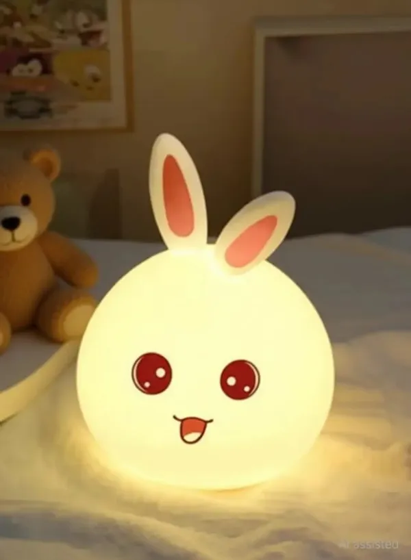 Wumble_Toy_Silicone_Rabbit_Night_Light_–_7_Color_Changing_LED_Bedside_Lamp_|_Cute_Nursery_Decor_for_Baby_Room,_Kids_Bedroom_&_Gifts_for_Girls_&_Boys_|_Soft_Silicone_Multicolor_Night_Lamp_(Rabbit)