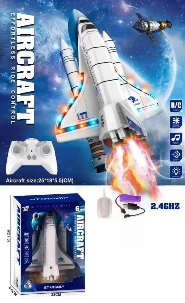 Wumble_Toy_2.4GHz_Remote_Control_Space_Shuttle_Toy_Worlds_Remote_Control_Spaceship_Aircraft_Toy_with_Music,_Lights,_Spray_Function,_2.4GHz_Rechargeable,_Christmas/Birthday_Gift_for_Smart_Kids_Interactive_Learning_Toy_for_Kids_3+