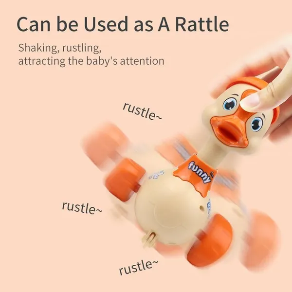 Wumble_Toy_Press_Duck_Toy_for_Kids,_No_Battery_Push_&_Go_Walking_Duck_with_Rotating_Head,_Gosling_Cartoon_Animal_Friction_Toy_for_Boys_Girls_3+_Years,_Multicolor_-1_Pc