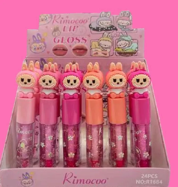 Wumble_Toy_Oils_Hydrating_4-in-1_Super_Plump_Lip_Oil_Gloss,_Balm,_Plumper_&_Gloss_with_SPF_20_|_Enriched_with_Natural_Oils,_Peptides_&_Hyaluronic_Acid_-_Prism_Glow_Hold_Morning_24_Piece_Bunny_Lip_Gloss_Set