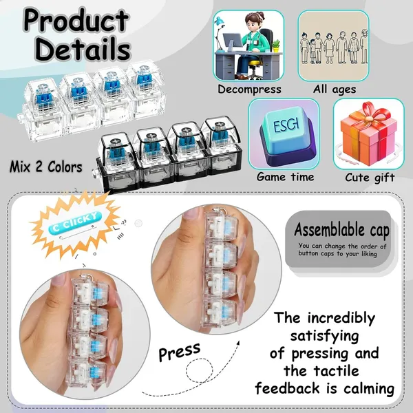 Wumble_Toy_Imagine_LED_Keyboard_Keychain_Fidget_Toy,_4-in-1_Stress_Relief,_Clicky_Buttons_with_Lights,_Use_on_Bags,_Keys_&_Purses,_Portable_Finger_Fidget,_For_Kids_&_Adults