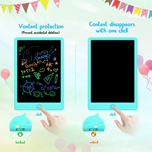 Wumble_Toy_8.5_Inch_Educational_LCD_Writing_Tablet_Toy_for_Kids_-_Reusable_Doodle_Board_with_One-Click_Erase_and_Stylus_-_Learner_Drawing_Pad_-_Color_As_Per_Stock