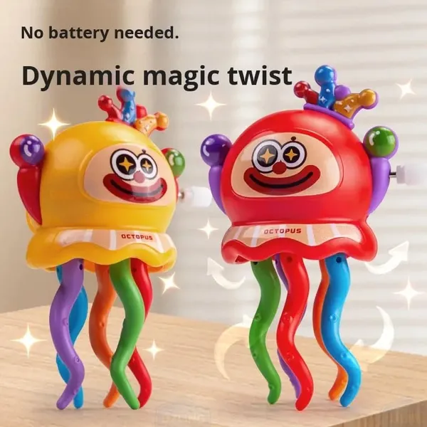 Wumble_Toy_Dancing_Octopus_Toy_for_Kids_|_Friction_Powered_Crawling_Octopus_with_Moving_Tentacles_|_Cartoon_Push_&_Go_Baby_Toy_|_Early_Learning_Musical_Toy_for_Toddlers_Boys_&_Girls_(Multicolor)