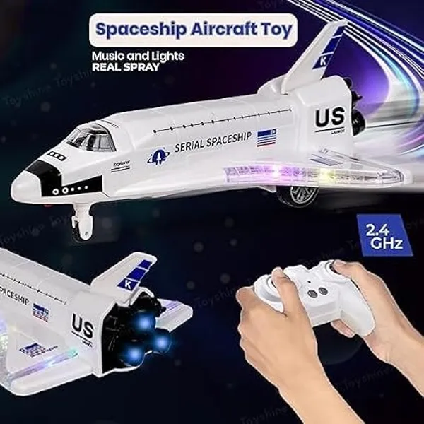 Wumble_Toy_2.4GHz_Remote_Control_Space_Shuttle_Toy_Worlds_Remote_Control_Spaceship_Aircraft_Toy_with_Music,_Lights,_Spray_Function,_2.4GHz_Rechargeable,_Christmas/Birthday_Gift_for_Smart_Kids_Interactive_Learning_Toy_for_Kids_3+