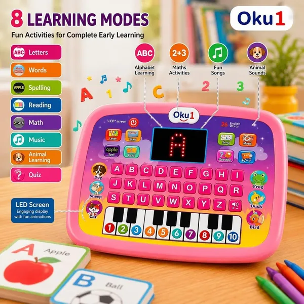 Wumble_Toy_Learning_Education_Computer_Piano_Laptop_Toy_with_Led_Screen_&_Music_Computer_Tablet_for_Kids_5_Year_Toddlers_Baby_Laptop_Fun_Activity_Gift_Toys_2-6_Years_Boy_Girl_Multicolor