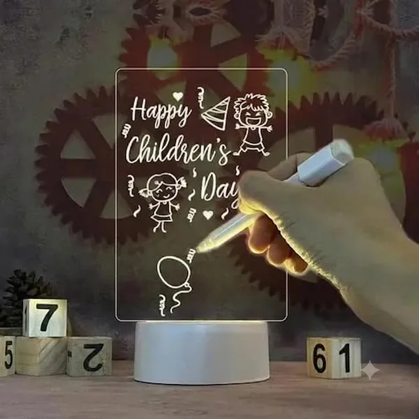Wumble_Toy_Acrylic_Writing_Pad_|_Message_Board_Rewritable_Table_Lamp_For_Study_Led_Light_Office_Home_Decor_Gift
