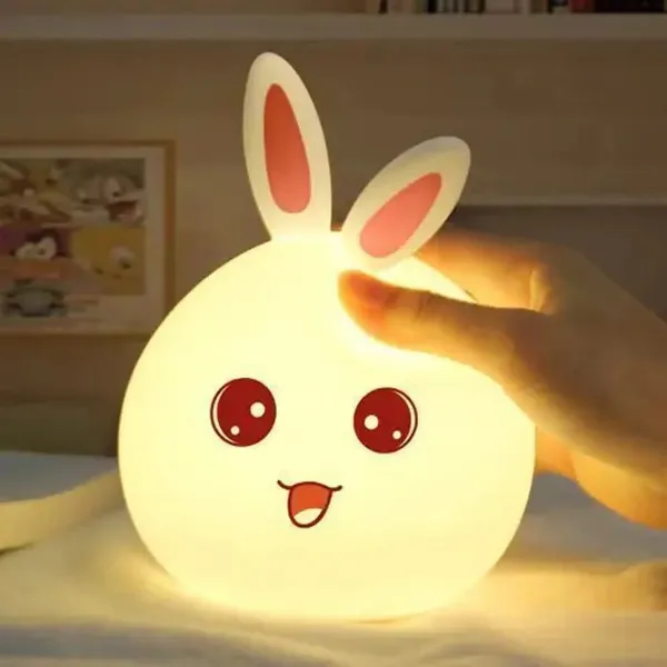 Wumble_Toy_Silicone_Rabbit_Night_Light_–_7_Color_Changing_LED_Bedside_Lamp_|_Cute_Nursery_Decor_for_Baby_Room,_Kids_Bedroom_&_Gifts_for_Girls_&_Boys_|_Soft_Silicone_Multicolor_Night_Lamp_(Rabbit)
