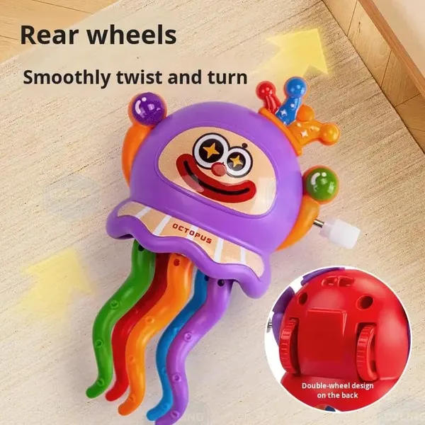 Wumble_Toy_Dancing_Octopus_Toy_for_Kids_|_Friction_Powered_Crawling_Octopus_with_Moving_Tentacles_|_Cartoon_Push_&_Go_Baby_Toy_|_Early_Learning_Musical_Toy_for_Toddlers_Boys_&_Girls_(Multicolor)