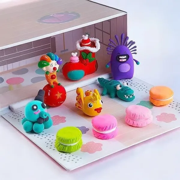 Wumble_Toy_Polymer_Clay_Set_for_Kids_&_DIY_Craft_–_12_Colors_Soft_Modeling_Clay_with_Sculpting_Tools