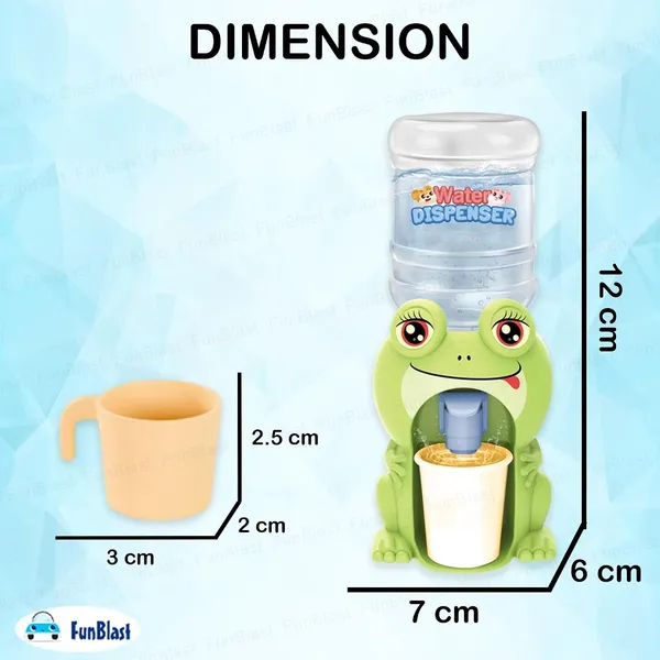 Wumble_Toy_Animal_Water_Dispenser_for_Kids_–_Cute_Mini_Cartoon_Water_Dispenser_Toy_with_Bottle_&_Cup,_Indoor/Outdoor_Drinking_Water_Machine_Toys_for_Boys_&_Girls_(Frog)
