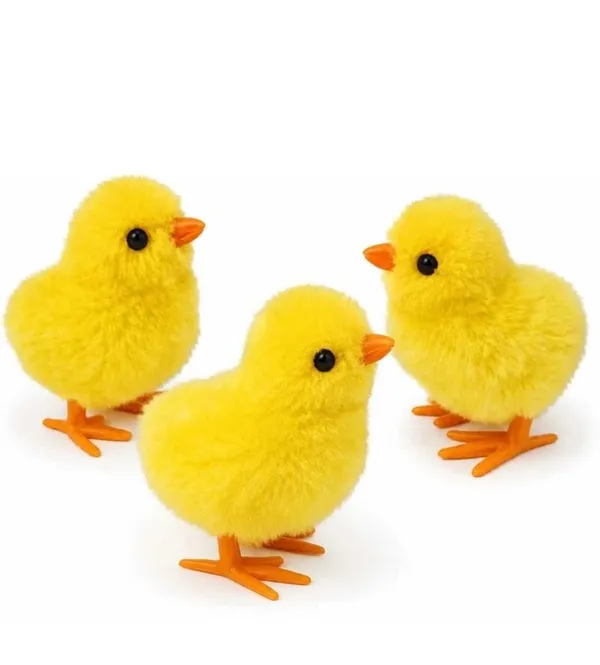 Wumble_Toy_Set_Of_3_Bunny_and_Jumping_Chick_Wind_Up_Toys_Novelty_Chicken_Hopping_Windup_Toy_for_Kids_Toddlers_Adult_Easter_Egg_Hunt_Basket_Stocking_Stuffers_Party_Gifts_[Multicolor]
