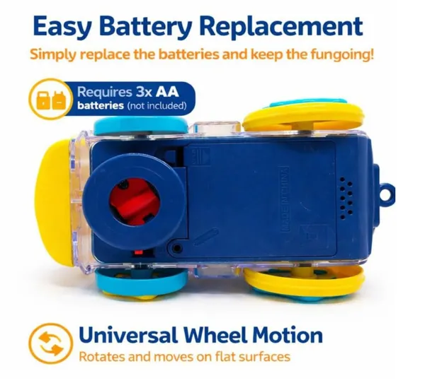 Wumbletoys_Transparent_Gear_Train_LED_Light_Bump_&_Go_Toy_For_Kids