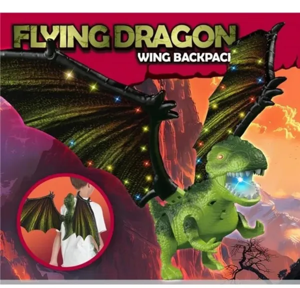 Wumble_Toy_Dragon_Wing_Kids_Backpack_with_LED_Lights_|_Green_Fantasy_School_Bag_with_Adjustable_Straps_|_Lightweight_Storage_Backpack_for_Boys_&_Girls_|_Fun_Everyday_Carry_Bag_for_School,_Travel_&_Outdoor_Use