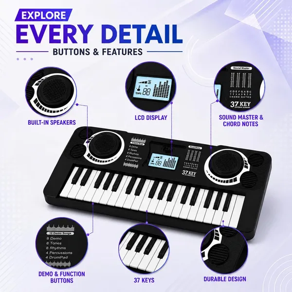 Wumble_Toy_Kids_Piano_Keyboard_with_Microphone,_37_Keys,_8_Rhythms,_8_Tones_with_6_in-Built_Demos_&_Song_Recording_Feature_with_USB_for_Boys_&_Girls_(Black_Mini)