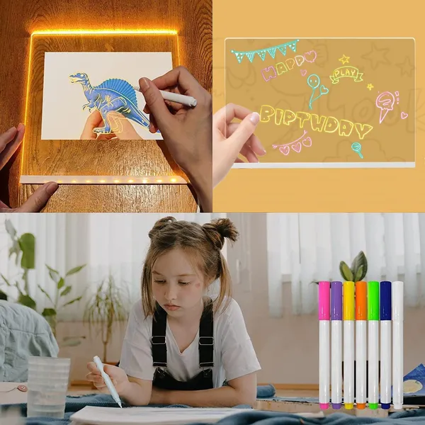 Wumble_Toy_LED_Acrylic_Writing_Board_with_Pen_|_Rewritable_Message_Note_Board_for_Desk,_Study_Table,_Counter_Display_&_Home_Decor_|_USB_Type-A_|_20_x_30_cm
