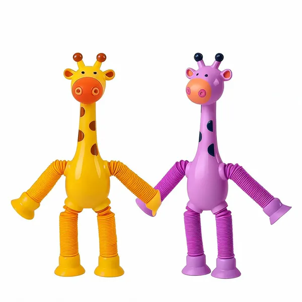 Wumbletoys_Telescopic_Giraffe_Sensory_Fidget_Stretch_Toy_For_Kids_-_Pack_of_2