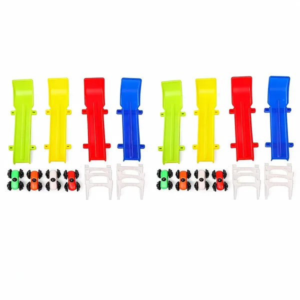 Wumbletoys_4-Level_Ramp_Race_Track_Toy_With_2_Cars_For_Kids_-_Pack_of_2