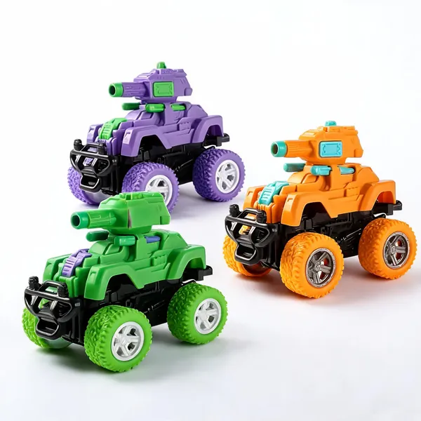 Wumbletoys_Monster_Tank_Launcher_Car_Set_Of_2_Friction_Powered_Stunt_-_Pack_of_3