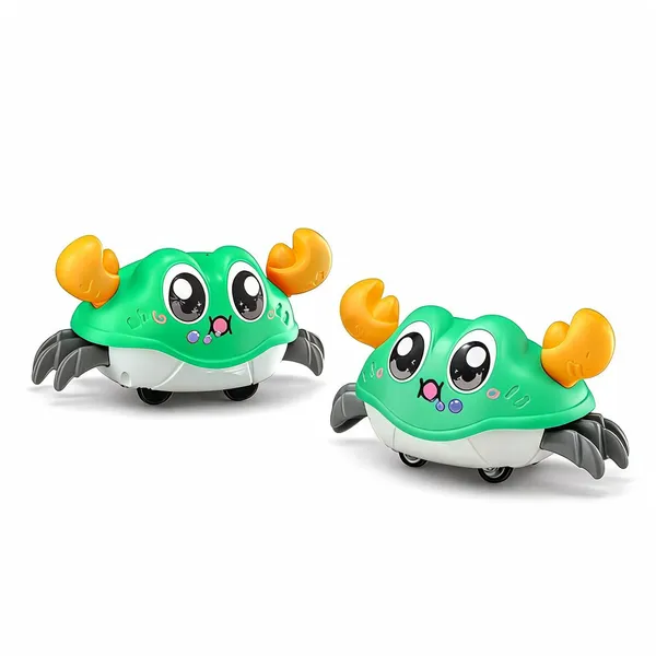 Wumbletoys_Pull-Back_Crawling_Crab_Friction_Toy_For_Toddlers_-_Pack_of_2