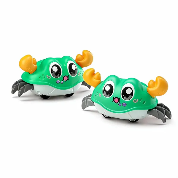 Wumbletoys_Pull-Back_Crawling_Crab_Friction_Toy_For_Toddlers_-_Pack_of_2