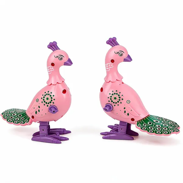 Wumbletoys_Wind-Up_Jumping_Peacock_Clockwork_Toy_For_Babies_&_Toddlers_-_Pack_of_2