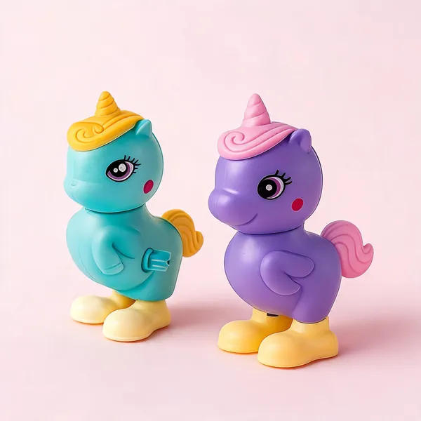 Wumbletoys_Wind-Up_Walking_Unicorn_Toy_For_Kids_Battery-Free_-_Pack_of_2