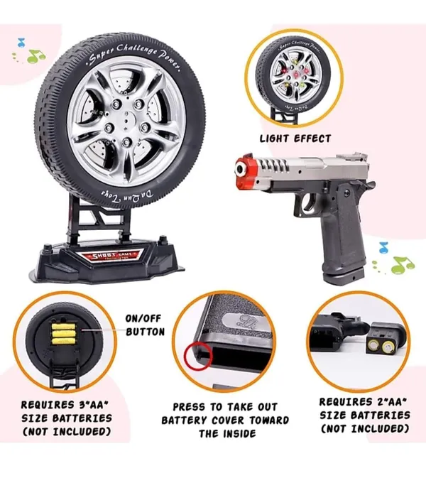 Wumble_Toy_Electronic_Target_Shooting_Toy_Gun_with_Spinning_LED_Light_Wheel_for_Kids_|_Infrared_Gun_Target_Practice_Set_|_Fun_Indoor_Aim_&_Skill_Training_Toy_|_Light_&_Sound_Electronic_Shooting_Set