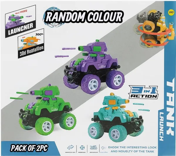 Wumble_Toy_Monster_Tank_Launcher_Car_Truck_Set,_Friction_Powered,_360_Degree_Stunt_Toys,_Pack_of_2