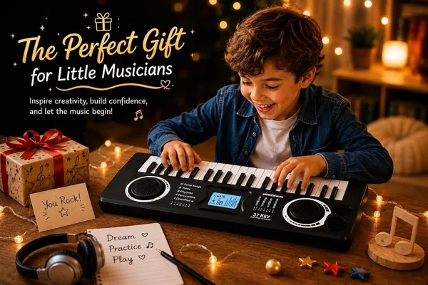Wumble_Toy_Kids_Piano_Keyboard_with_Microphone,_37_Keys,_8_Rhythms,_8_Tones_with_6_in-Built_Demos_&_Song_Recording_Feature_with_USB_for_Boys_&_Girls_(Black_Mini)