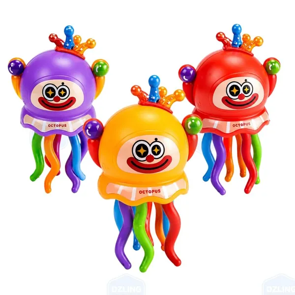 Wumble_Toy_Dancing_Octopus_Toy_for_Kids_|_Friction_Powered_Crawling_Octopus_with_Moving_Tentacles_|_Cartoon_Push_&_Go_Baby_Toy_|_Early_Learning_Musical_Toy_for_Toddlers_Boys_&_Girls_(Multicolor)