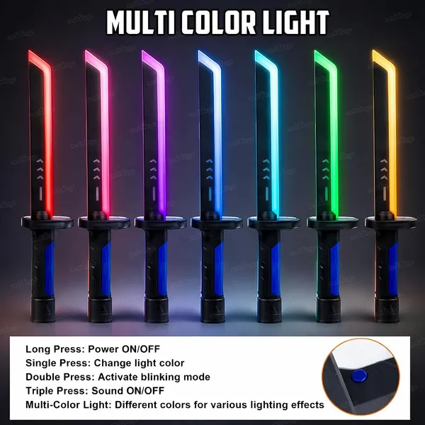 Wumble_Toy_LED_Light_Up_Toy_Sword_with_Spark,_RGB_Color_Changing_Glowing_Blade,_Smoke_Effect_on_Draw,_USB_Type-C_Rechargeable_Light_Sword,_Role_Play_Toy_for_Kids_Boys_Girls