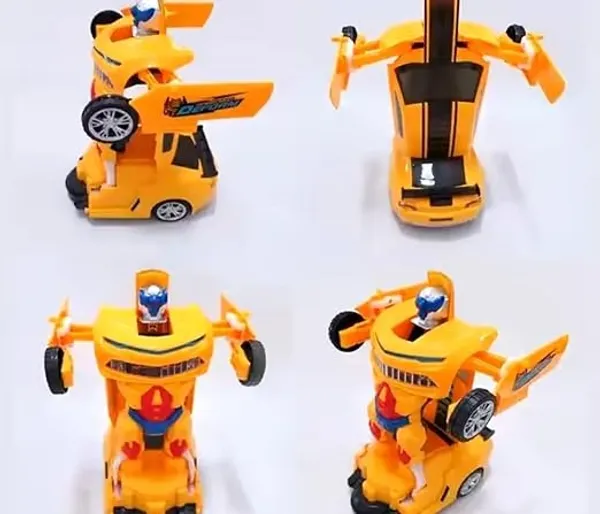 Wumble_Toy_Transforming_Robot_Car_Toy,_2-in-1_Bump_and_Go_Action,_Battery_Operated_with_Lights_and_Sounds,_Yellow,_3+_Years