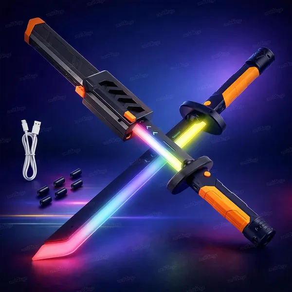Wumble_Toy_LED_Light_Up_Toy_Sword_with_Spark,_RGB_Color_Changing_Glowing_Blade,_Smoke_Effect_on_Draw,_USB_Type-C_Rechargeable_Light_Sword,_Role_Play_Toy_for_Kids_Boys_Girls