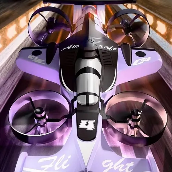 Wumbe_2-in-1_RC_Flying_Car_Drone_for_Kids,_2.4GHz_Remote_Control_Multi-Mode_Aircraft_Toy_with_OneKey_Landing,_LED_Lights,_Rechargeable,_360°_Stunt_Flips,_Indoor_&_Outdoor_(BLACK_&_WHITE)