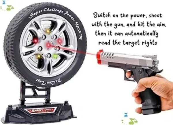 Wumble_Toy_Electronic_Target_Shooting_Toy_Gun_with_Spinning_LED_Light_Wheel_for_Kids_|_Infrared_Gun_Target_Practice_Set_|_Fun_Indoor_Aim_&_Skill_Training_Toy_|_Light_&_Sound_Electronic_Shooting_Set